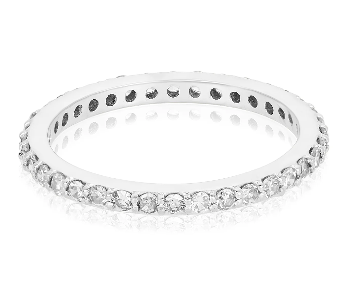 MABEL CHONG RING WHITE GOLD DIAMOND BAND