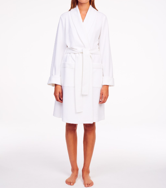 ROBE WHITE SOFIA (Available in 3 Sizes)