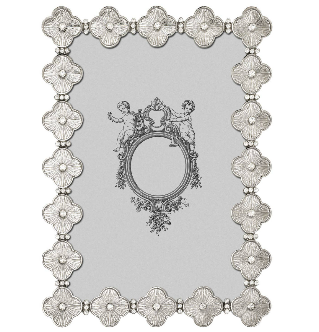 FRAME CLOVER SILVER