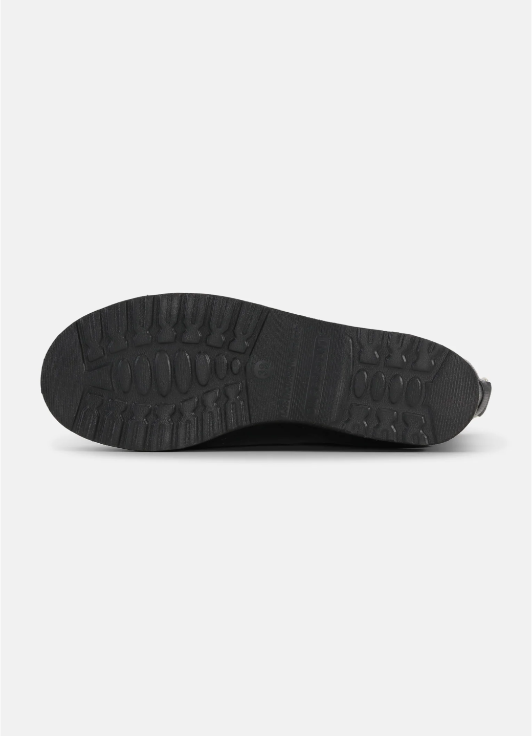 RUBBER BOOT ANKLE HIGH BLACK