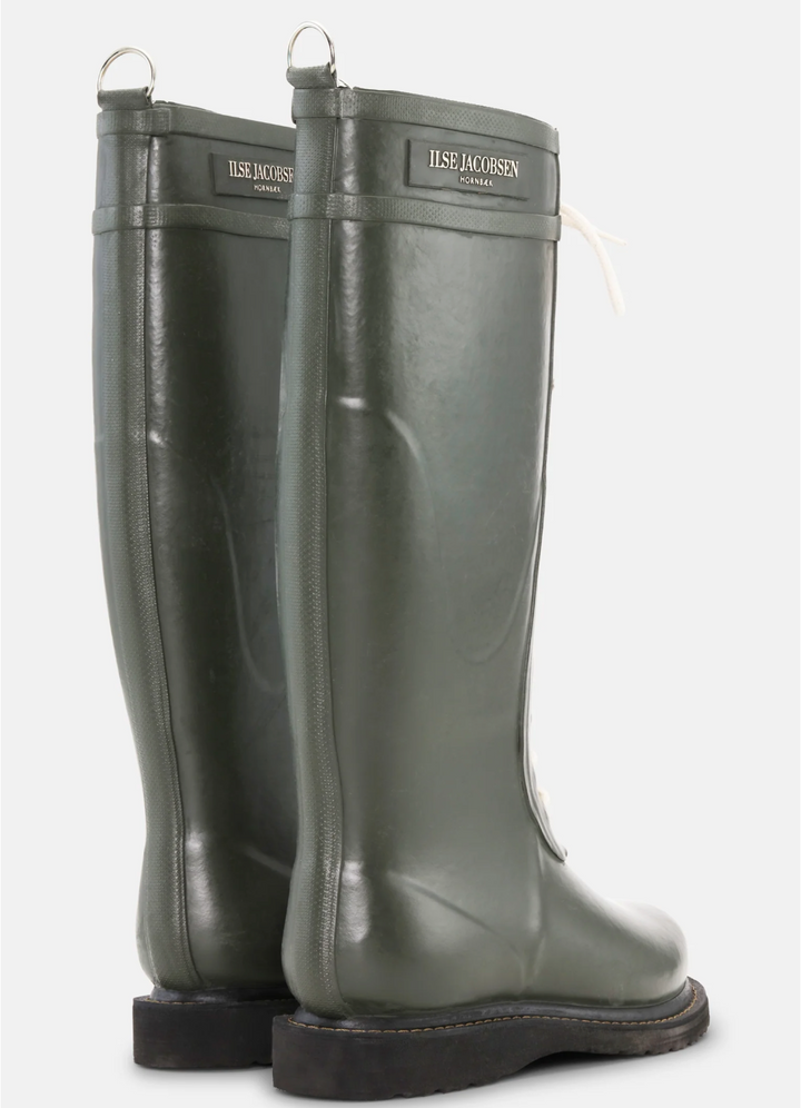 RUBBER BOOT KNEE HIGH ARMY