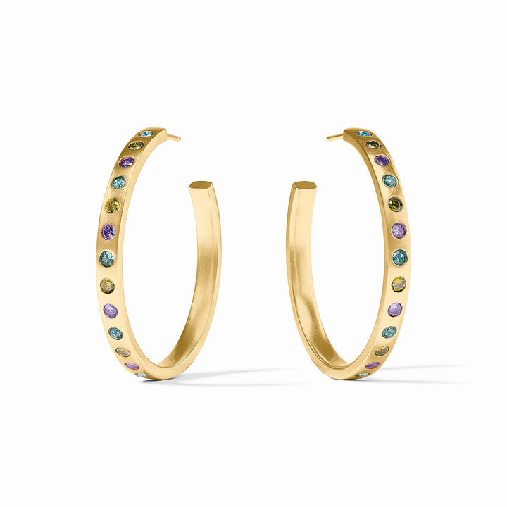 EARRING RAINBOW HOOP