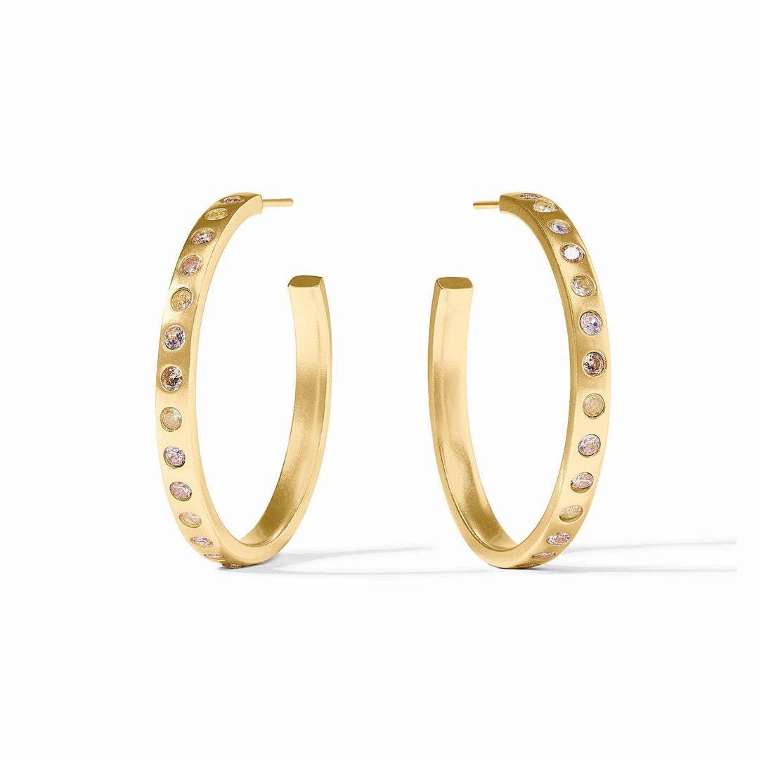 EARRING RAINBOW HOOP