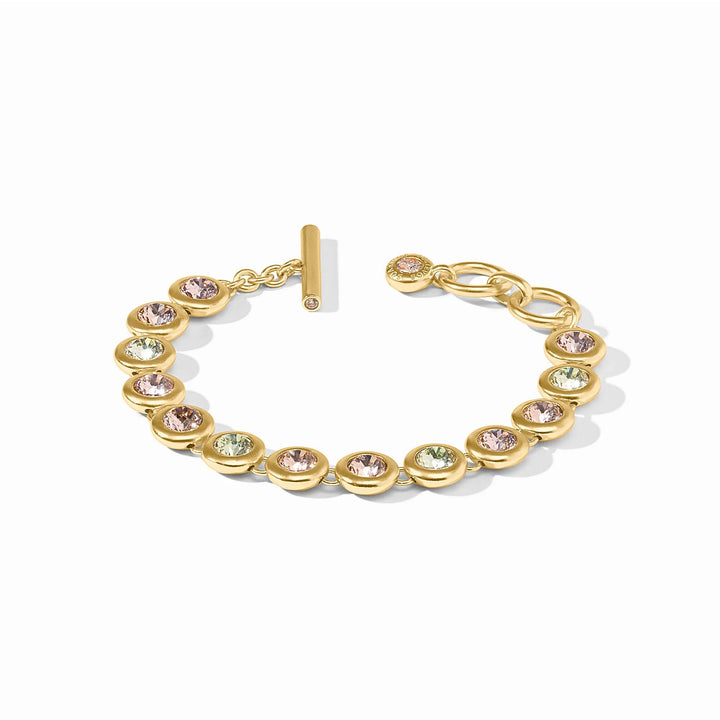BRACELET RAINBOW TENNIS CHAMPAGNE RADIANCE