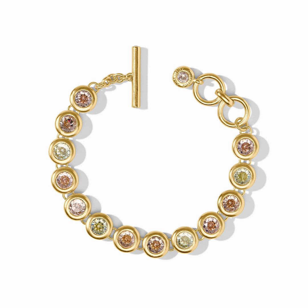 BRACELET RAINBOW TENNIS CHAMPAGNE RADIANCE