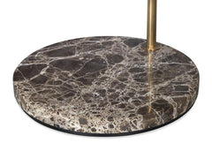 HALO DOUBLE 30" SHALLOW SHADE ARC FLOOR LAMP