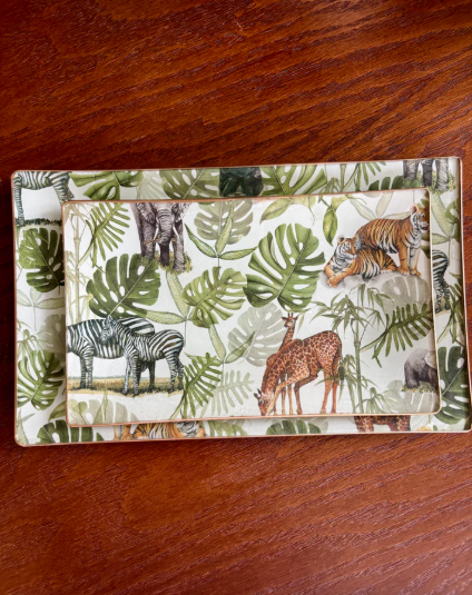 PLATE SAFARI RECTANGULAR (3 SIZES)