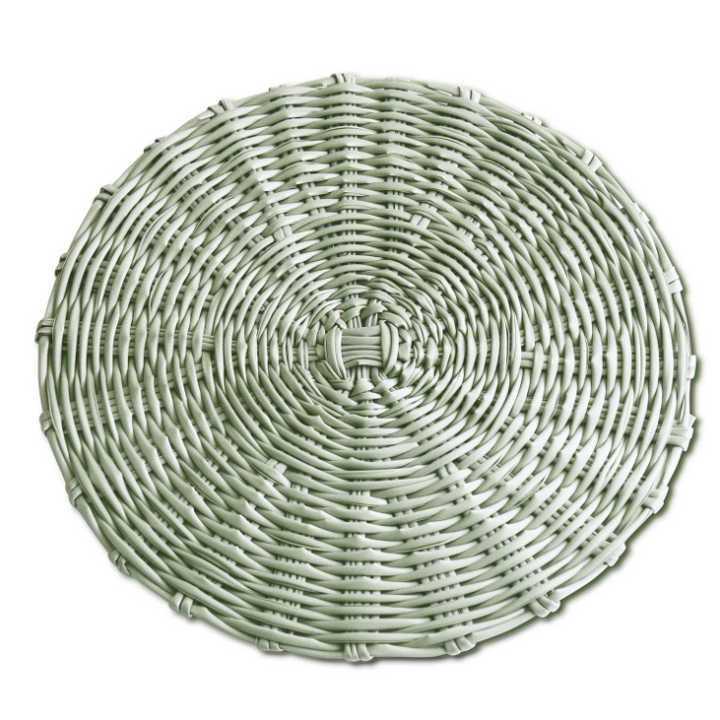 PLACEMAT FAUX WICKER
