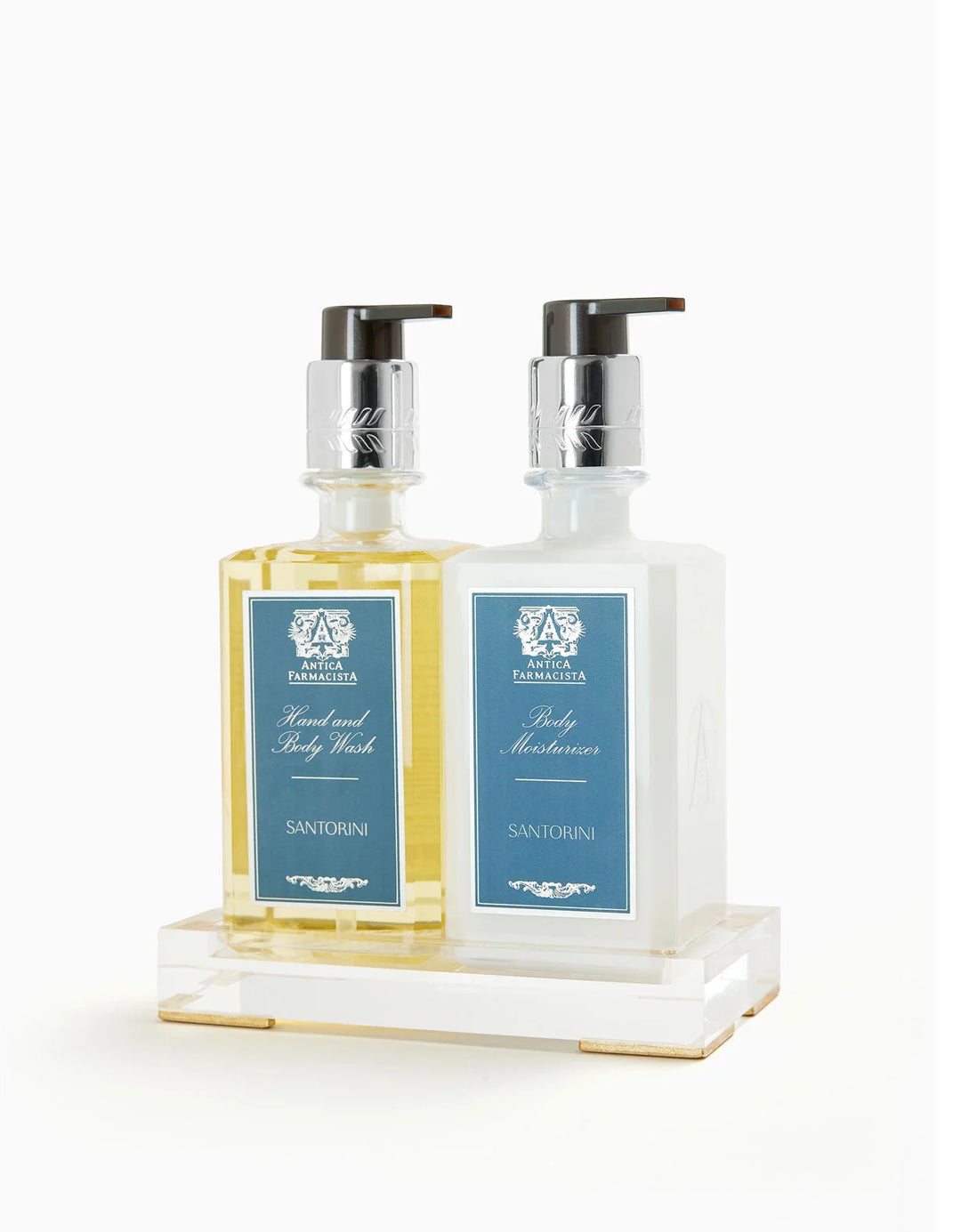 GIFT SET BATH & BODY SANTORINI WITH TRAY