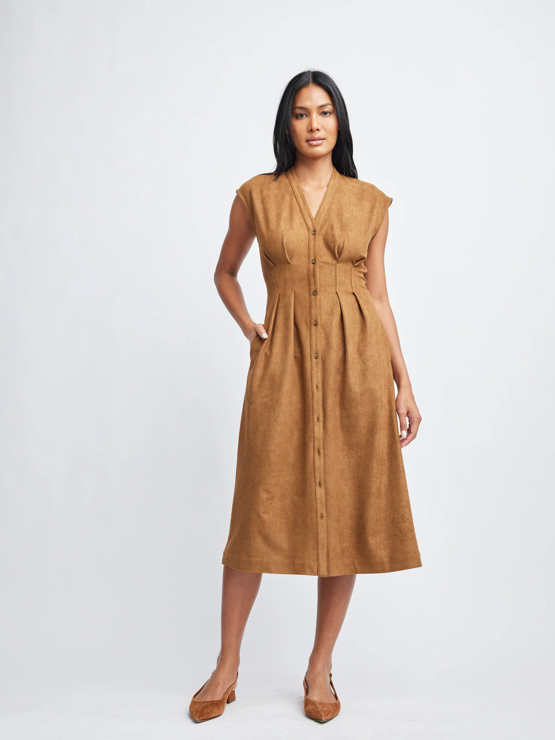 DRESS PLEATED JAMILA