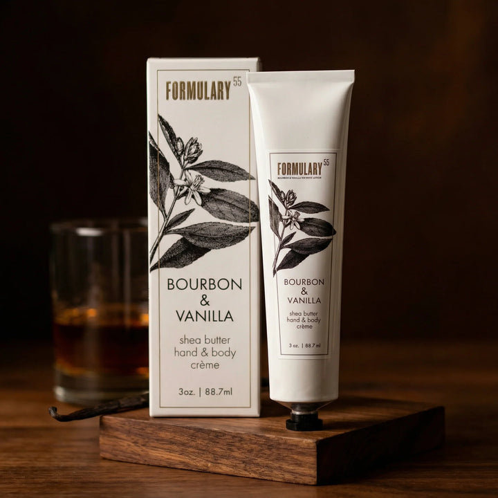 HAND & BODY CREAM TUBE (BOURBON & VANILLA)