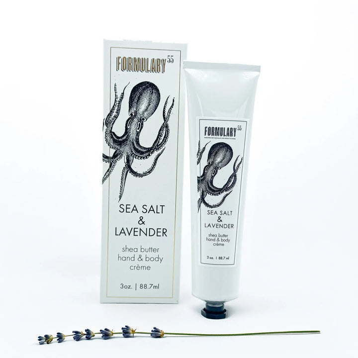 HAND & BODY CREAM TUBE (SEA SALT & LAVENDER)