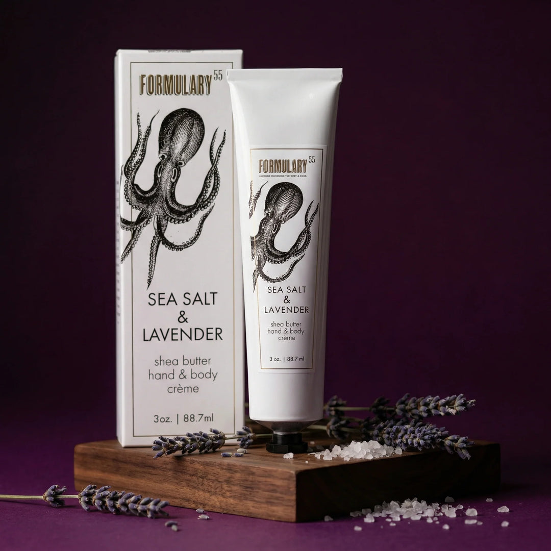 HAND & BODY CREAM TUBE (SEA SALT & LAVENDER)