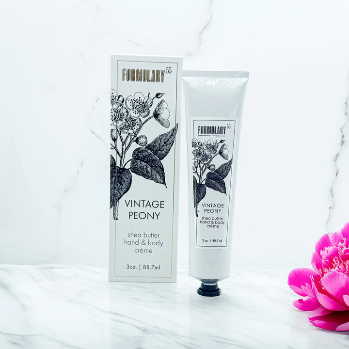 HAND & BODY CREAM TUBE (VINTAGE PEONY)