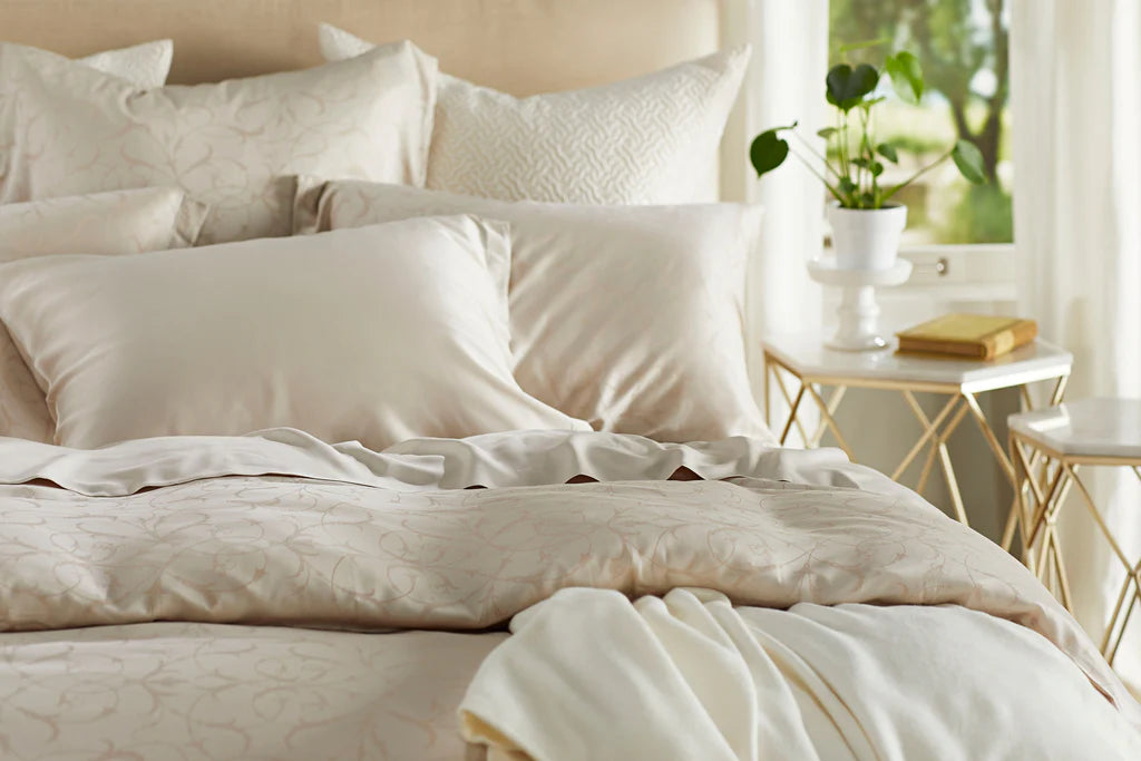 LEGNA BEDDING COLLECTION SEVILLE (Duvets, Flat Sheets, Fitted Sheets, Bedskirts)