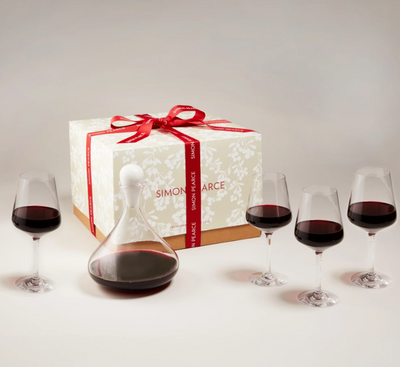 GIFT SET/5 RED WINE & DECANTER VINTNER #77149