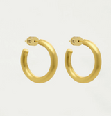 EARRINGS DUNE HOOPS GOLD MINI
