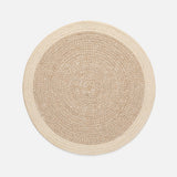 PLACEMAT DARK JUTE/COTTON
