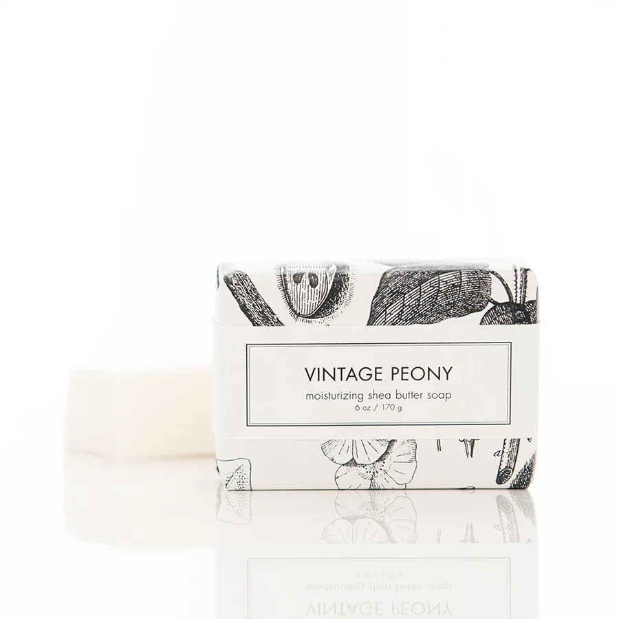 SHEA BUTTER BAR SOAP (VINTAGE PEONY)