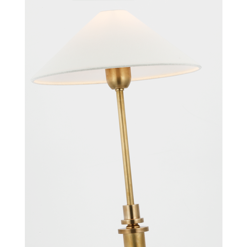 BUFFET LAMP HARGETT ANTIQUE BRASS