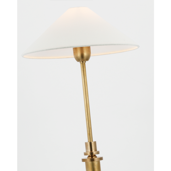 BUFFET LAMP HARGETT ANTIQUE BRASS