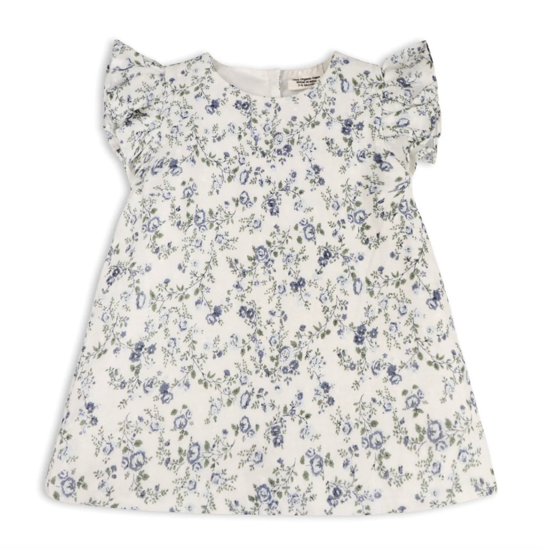 S/2 BLOUSE+BLOOMER NAVY DITSY FLORAL