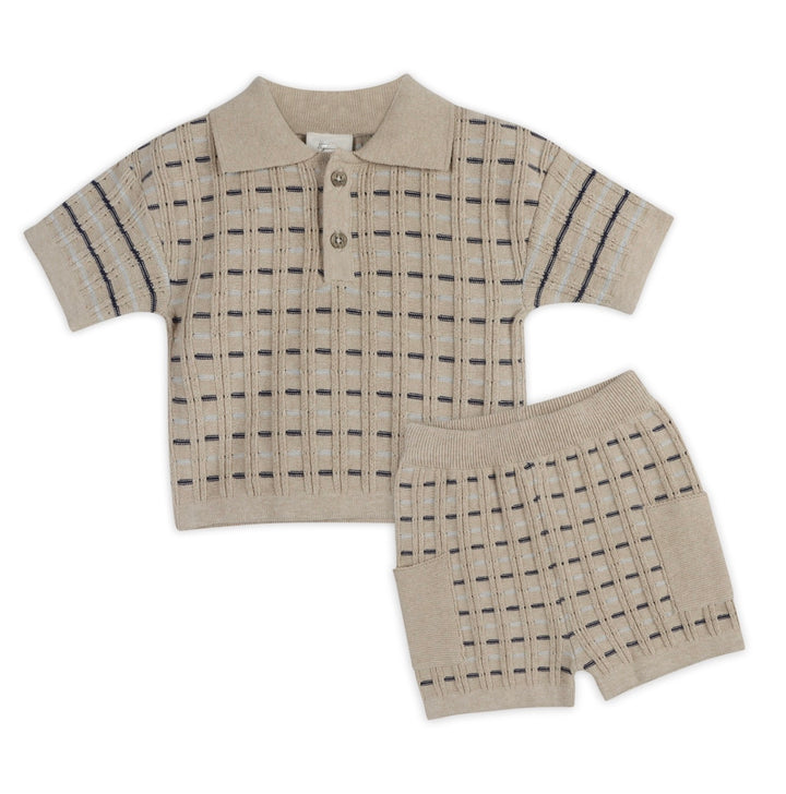 S/2 POLO SHORT&SHORT SET