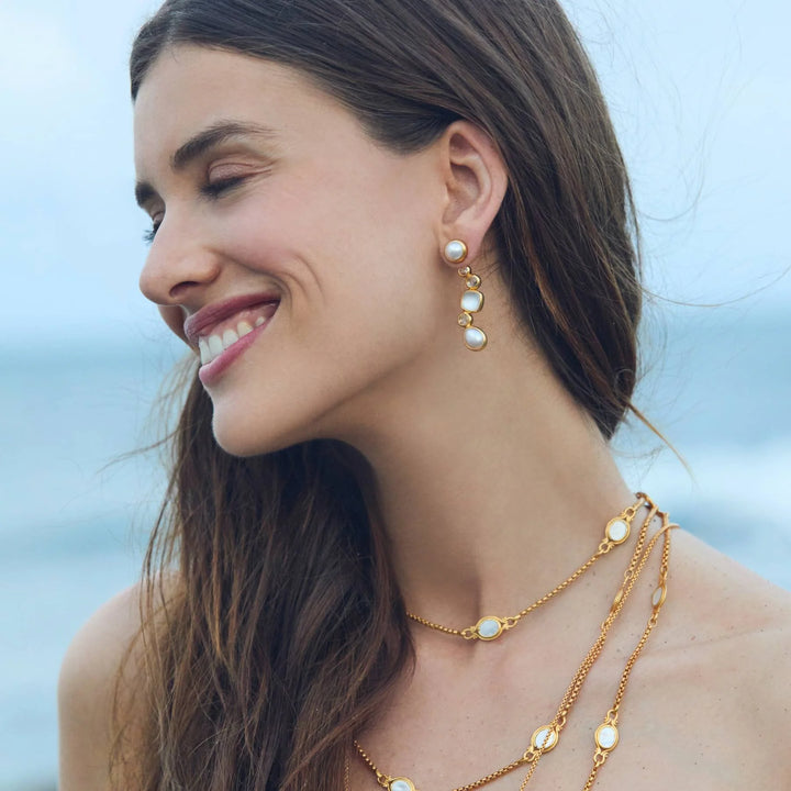 NECKLACE SARATOGA STONE MOP