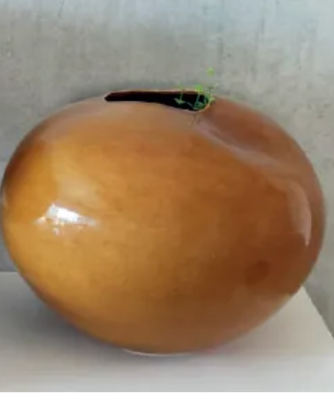 VASE MILAN HONEY