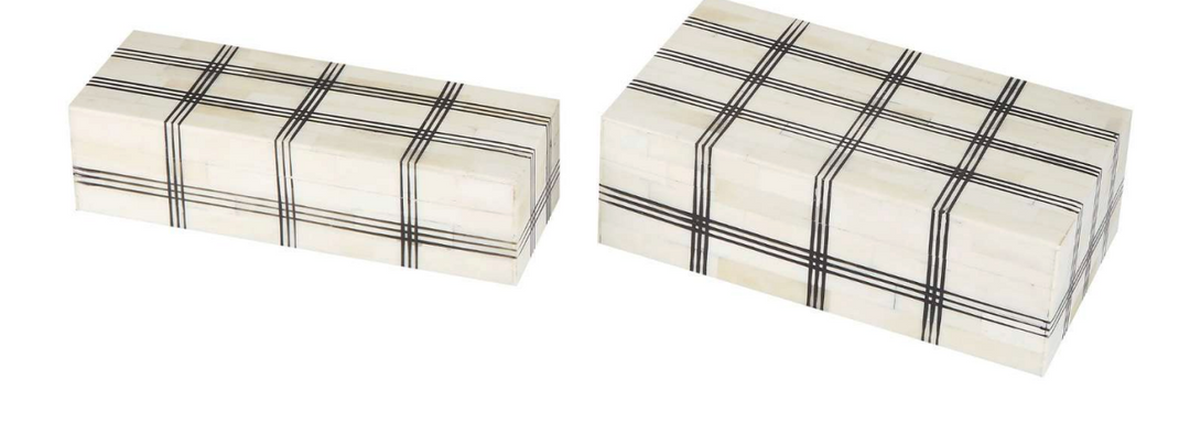 BOX BONE THIN 3 STRIPE CRISS CROSS