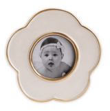 FRAME PHOTO FLORAL CREAM 2"