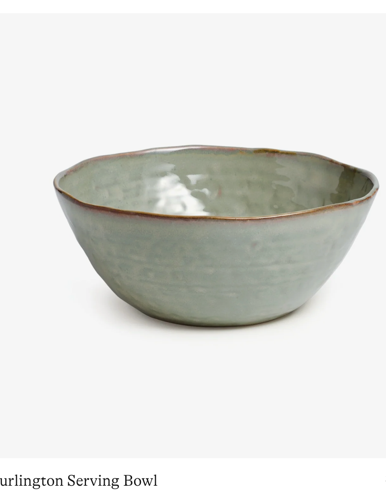 BOWL SERVING BURLINGTON MOSS