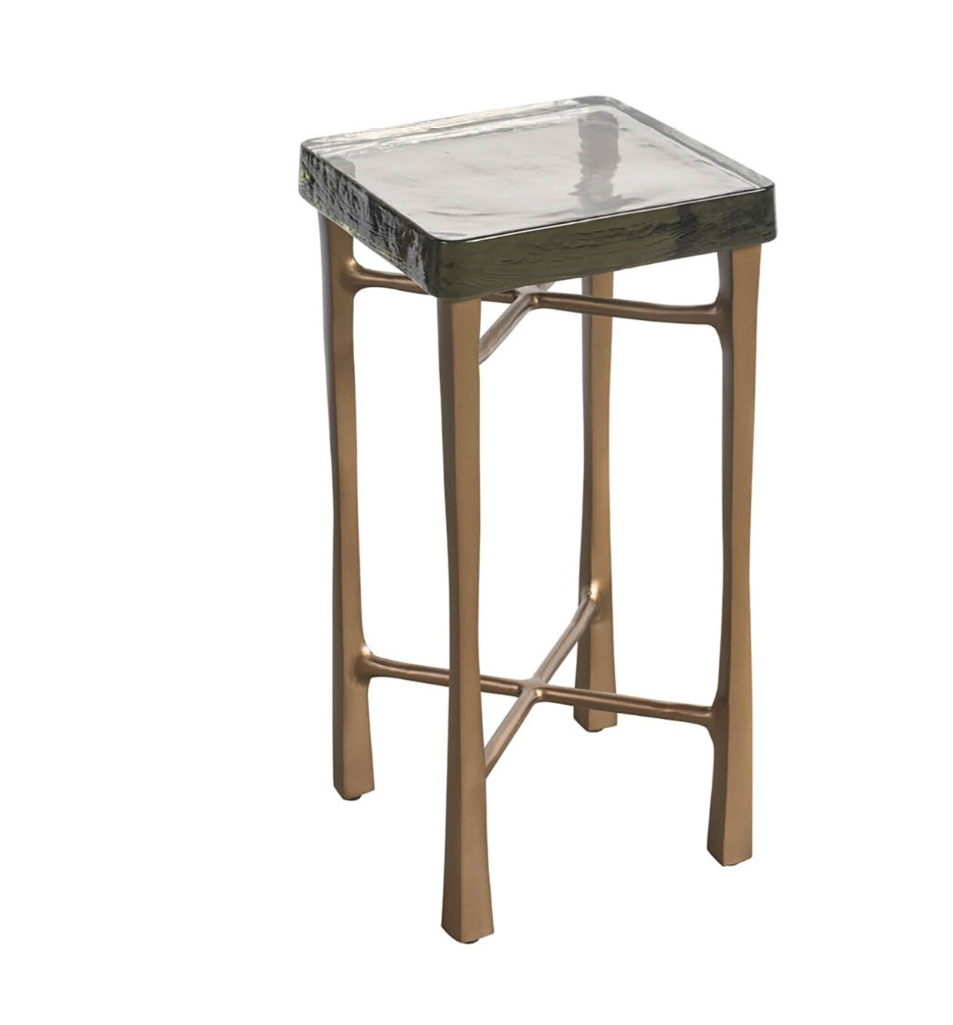 DRINK TABLE GLASS TOP