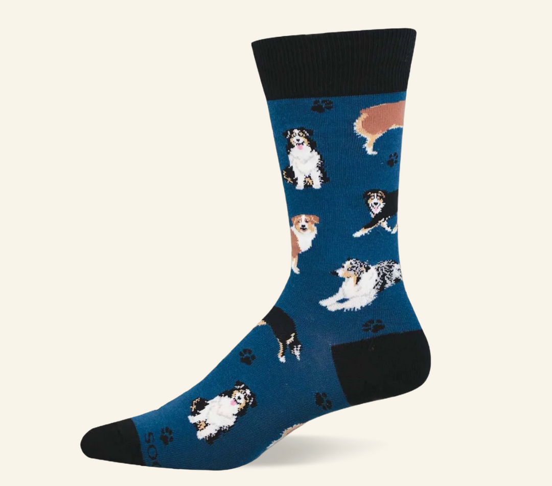 SOCKS AUSSIES BLUE