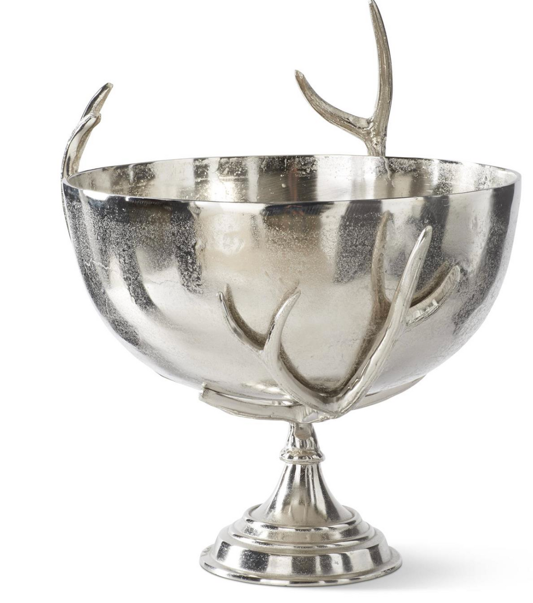 ANTLERS STAND W/ REMOVABLE BOWL