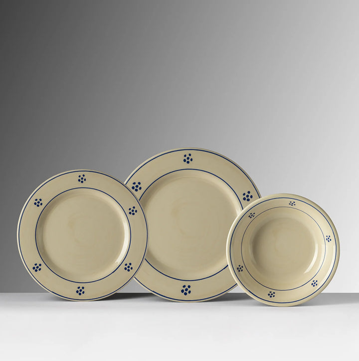 PLATE DINNER MARINELLA IVORY