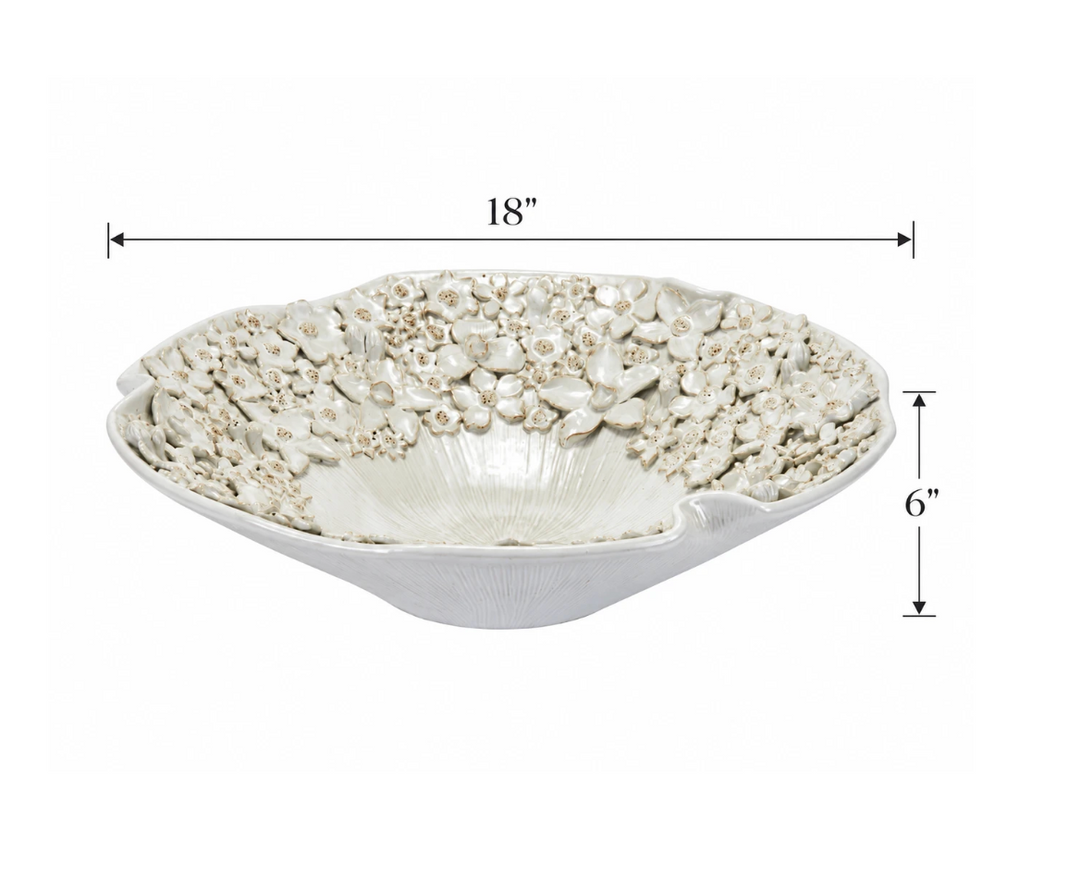 BOWL BARNACLE WHITE 6H