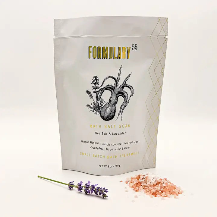 BATH SALT SOAK SINGLE USE 9OZ.