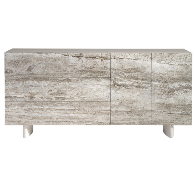 BUFFET SILVER TRAVERTINE