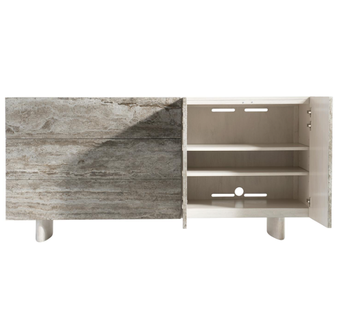 BUFFET SILVER TRAVERTINE #77903