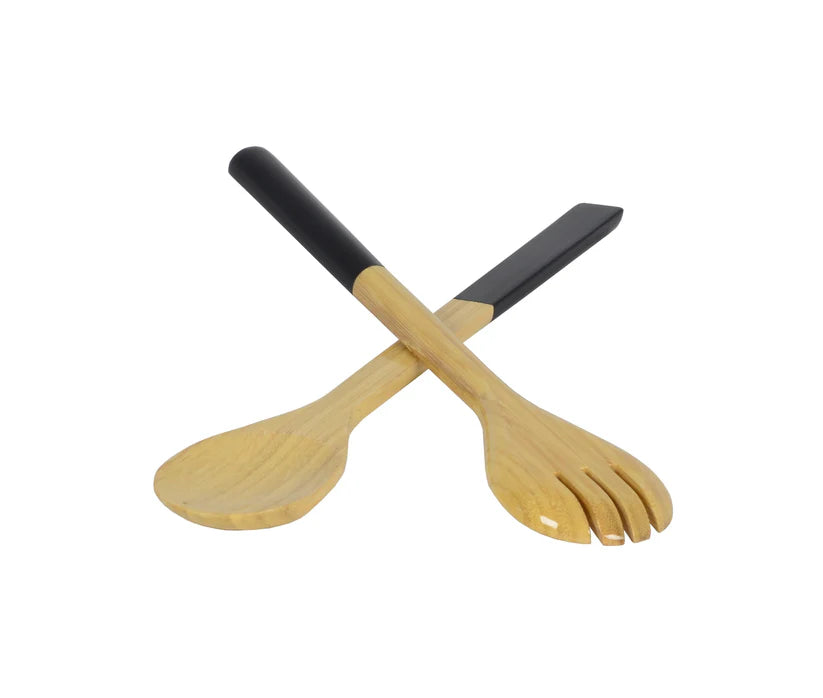 SERVER SET BAMBOO BLACK