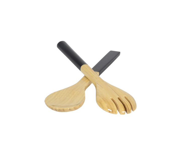 SERVER SET BAMBOO BLACK