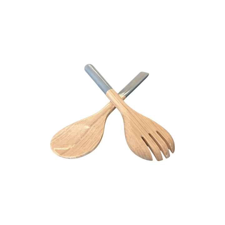 SERVER SET BAMBOO DOVE BLUE