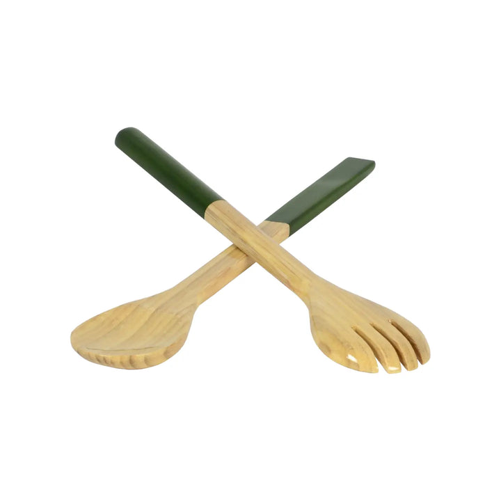 SERVER SET BAMBOO GRASS GREEN