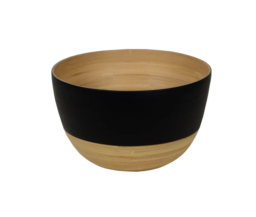 BOWL SERVING BAMBOO MATTE