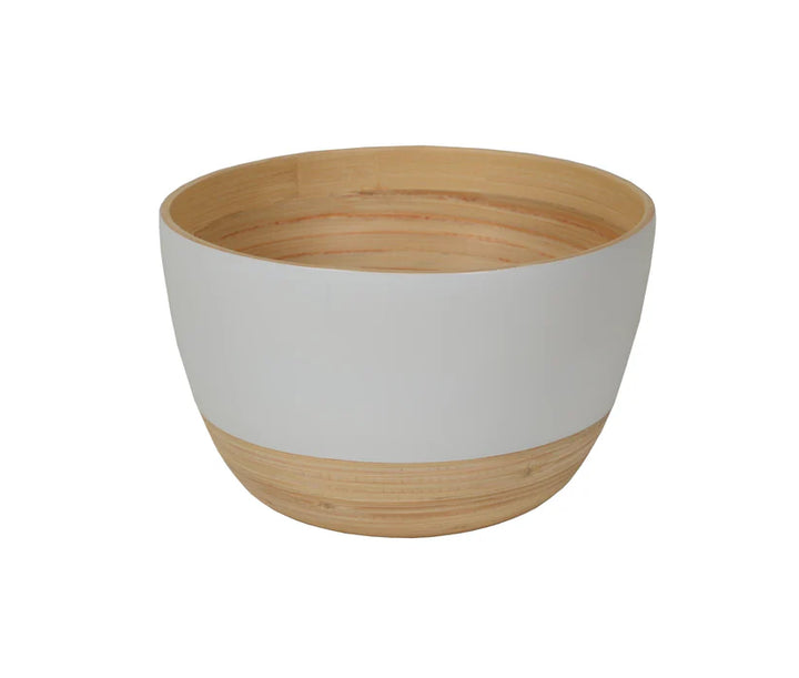BOWL SERVING BAMBOO MATTE