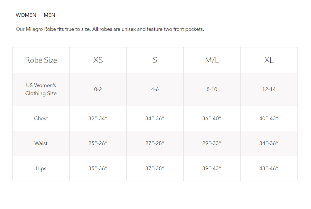 MILAGRO ROBE COLLECTION