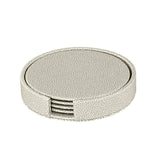 COASTERS S/4 SKATE ROUND W/ HOLDER