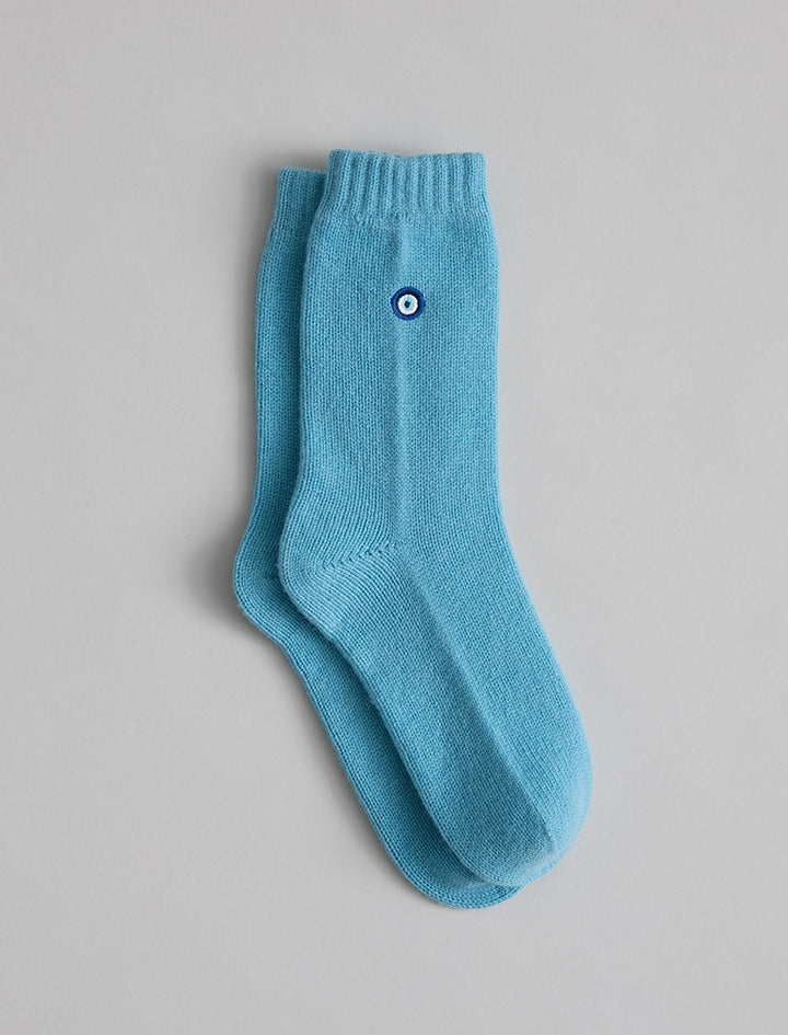 SLEEPING SOCKS EVIL EYE
