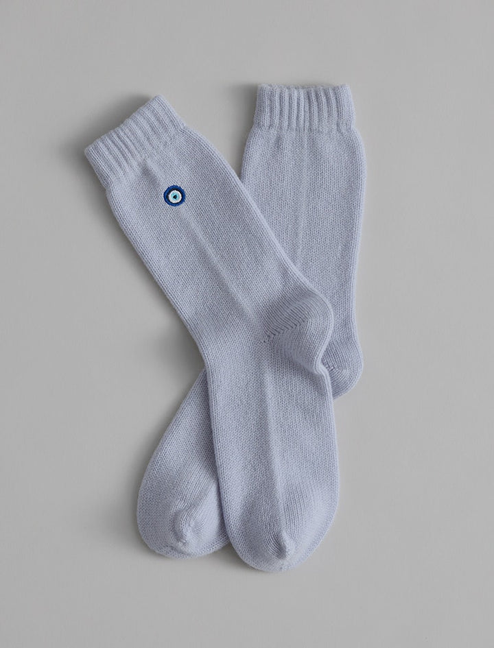 SLEEPING SOCKS EVIL EYE